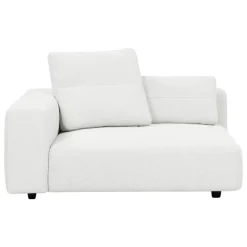Interface Toast sofa module w/ armrest, 135 x 135 cm, Arc 80 white