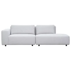 Interface Toastie modular sofa, 250 cm, B125-P, Leaf 101 ivory