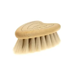 Iris Hantverk Baby hairbrush, heart