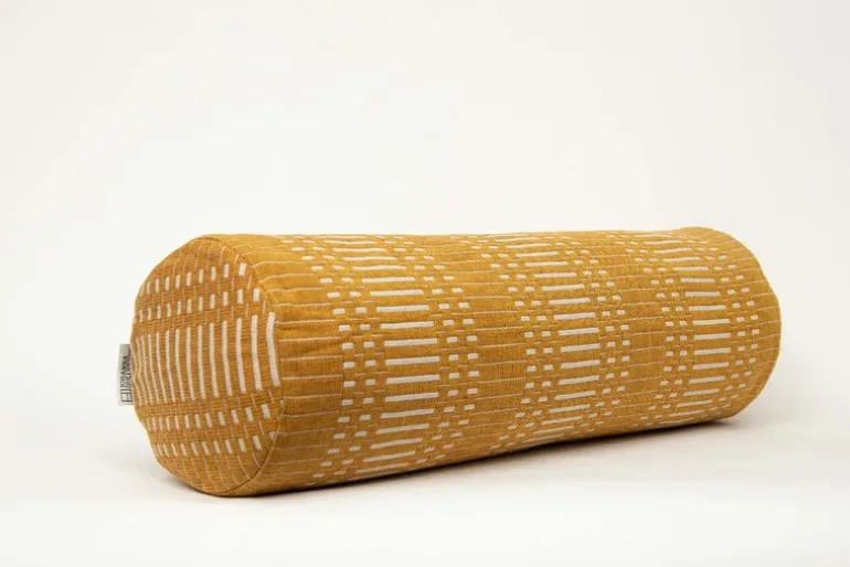 Johanna Gullichsen Helios tube cushion, ochre