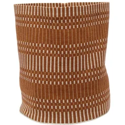 Johanna Gullichsen Helios fabric basket M, brick