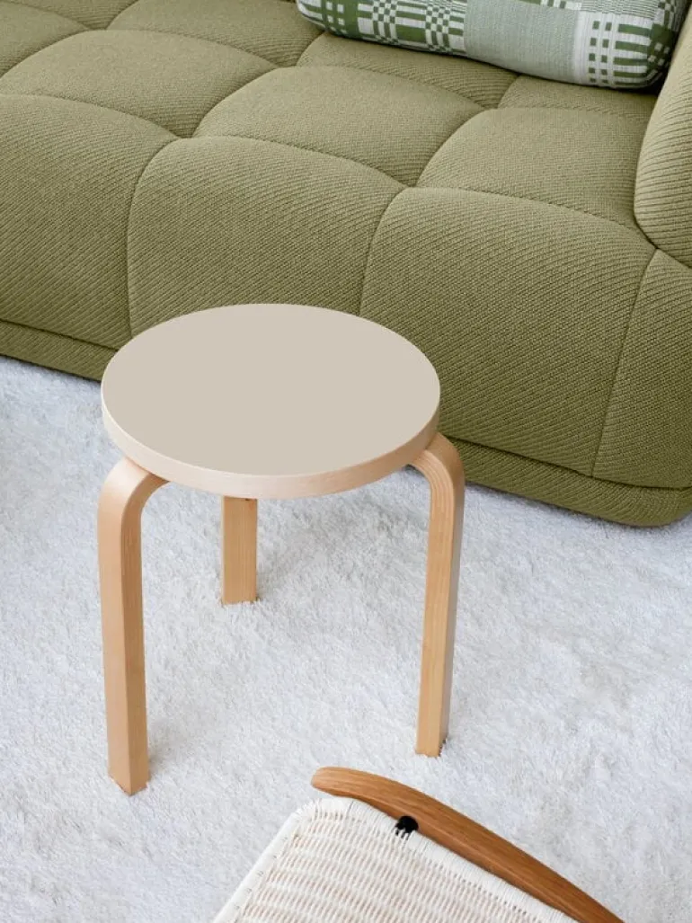 Johanna Gullichsen Tilkku tube cushion, almond