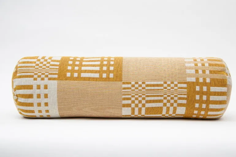Johanna Gullichsen Tilkku tube cushion, ochre