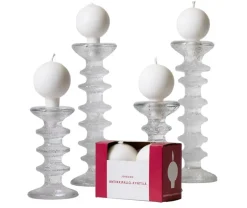 Juhava Antique ball candle, 2 pcs