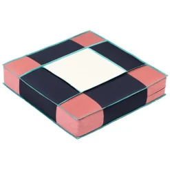 Juslin Maunula Floor pouf, 57 x 57 cm, Rodoniitti