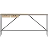 Karakter Cache console table, 152 x 56 cm, oak - jet black