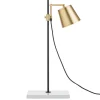 Karakter Lab Light table lamp, black - brass