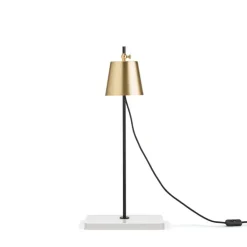 Karakter Lab Light table lamp, black - brass