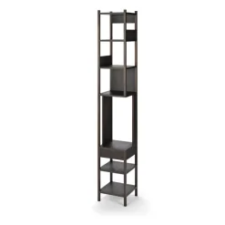 Karakter Lungangolo shelf, right, black oiled smoked oak