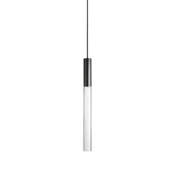 Karakter Plexi pendant light, 55 cm, black