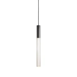 Karakter Plexi pendant light, 55 cm, black