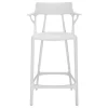 Kartell A.I. bar stool, 65 cm, white