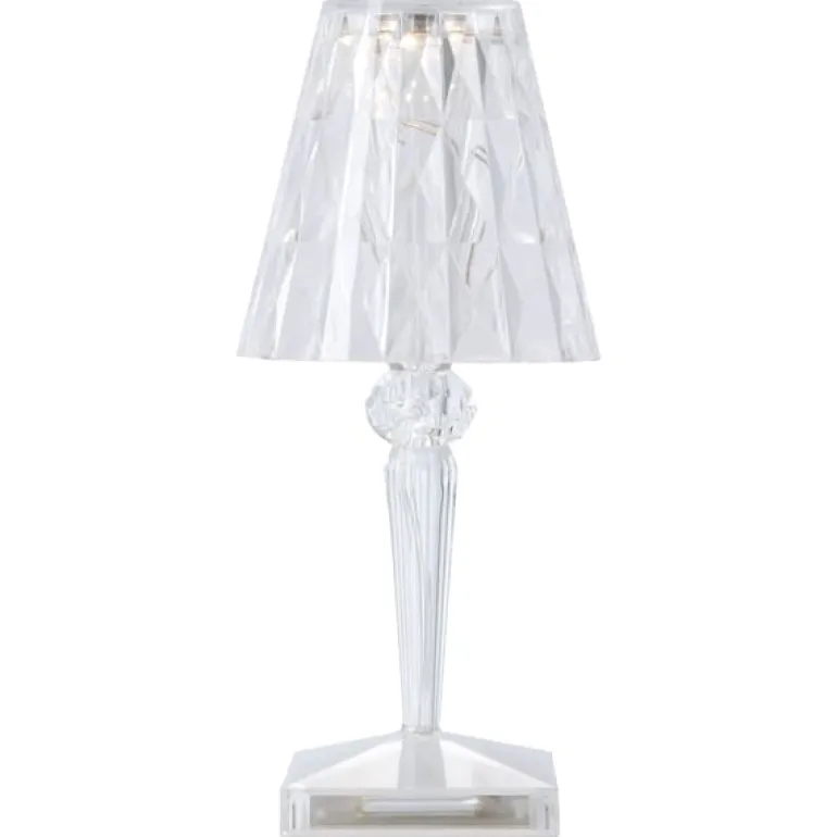 Kartell Battery lamp, clear