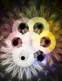 Kartell Battery lamp, smoke