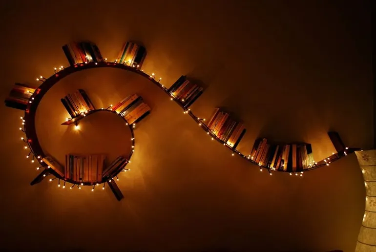 Kartell Bookworm shelf, black