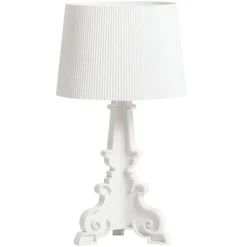 Kartell Bourgie table lamp, matt white