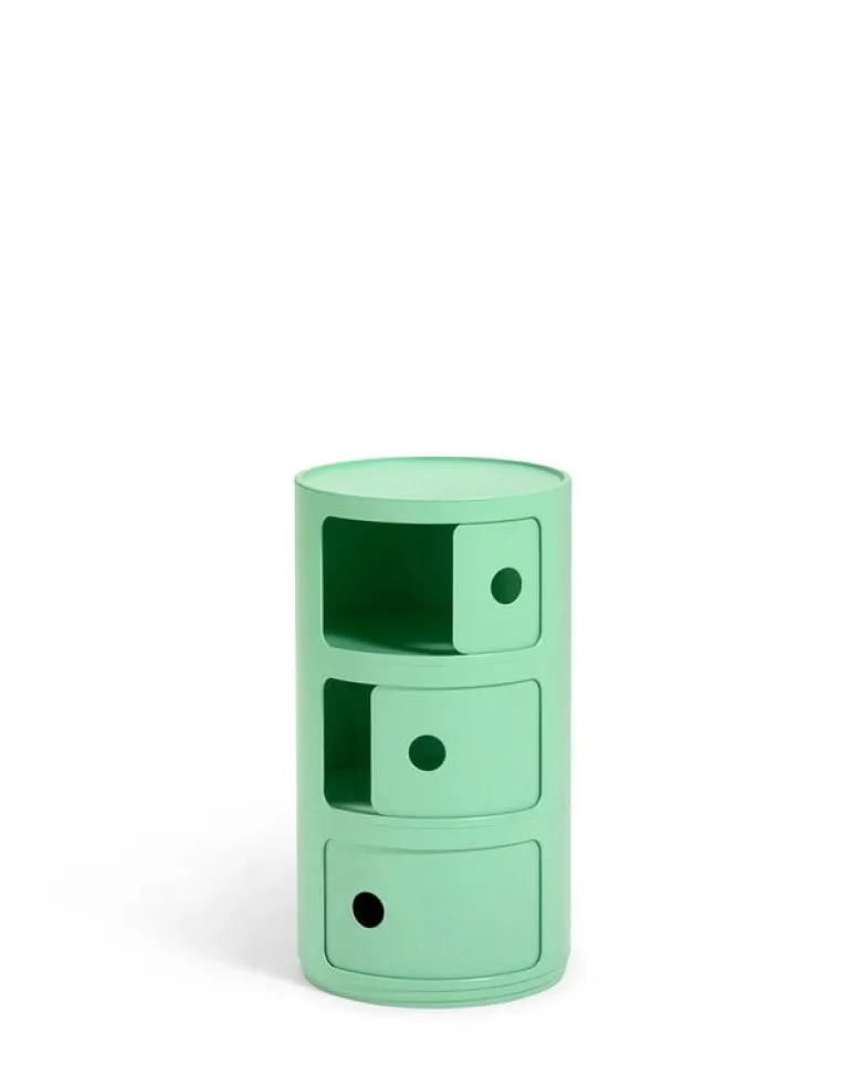 Kartell Componibili Bio storage unit, green