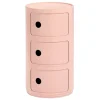 Kartell Componibili Bio storage unit, pink