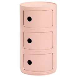 Kartell Componibili Bio storage unit, pink