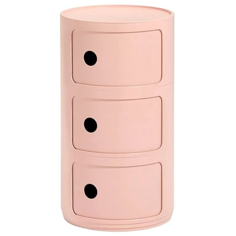 Kartell Componibili Bio storage unit, pink