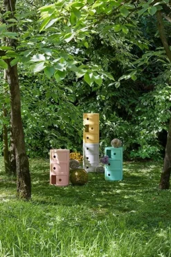 Kartell Componibili Bio storage unit, cream