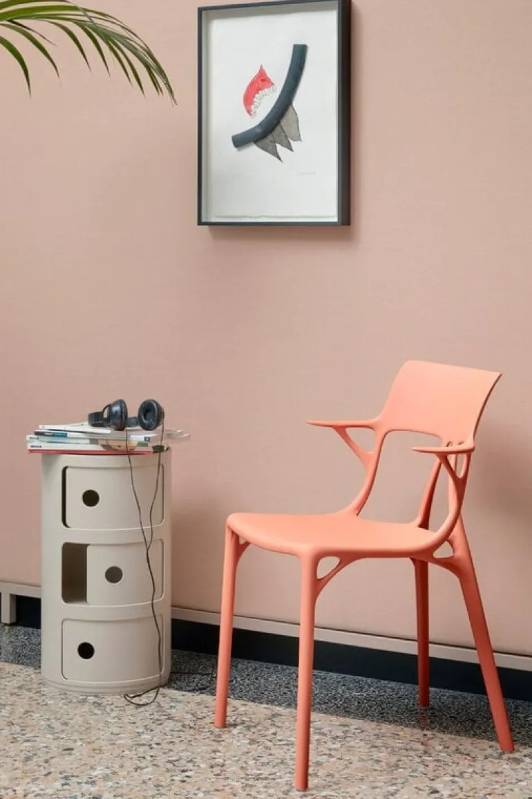 Kartell Componibili Bio storage unit, cream