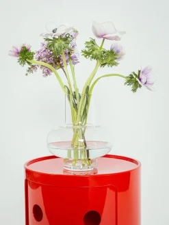 Kartell Componibili Smile storage unit 1, 2 modules, red