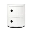 Kartell Componibili storage unit, 2 modules, white