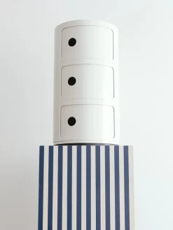 Kartell Componibili storage unit, 3 modules, white