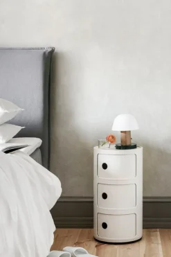 Kartell Componibili storage unit, 3 modules, white