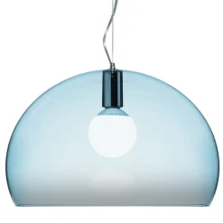 Kartell FL/Y pendant lamp, light blue