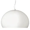 Kartell FL/Y pendant, opaque white
