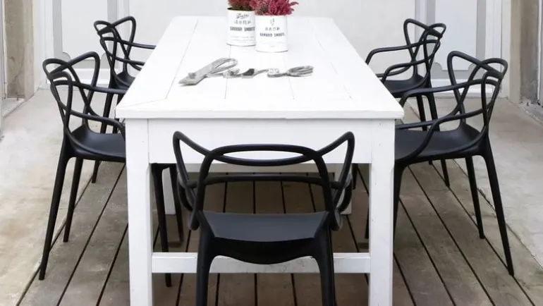 Kartell Masters chair, black