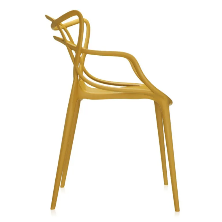 Kartell Masters chair, mustard