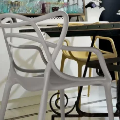 Kartell Masters chair, mustard