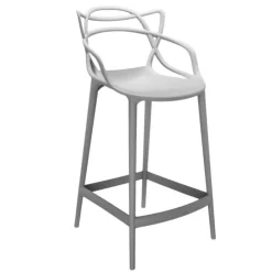 Kartell Masters stool, grey