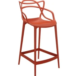 Kartell Masters stool, rust
