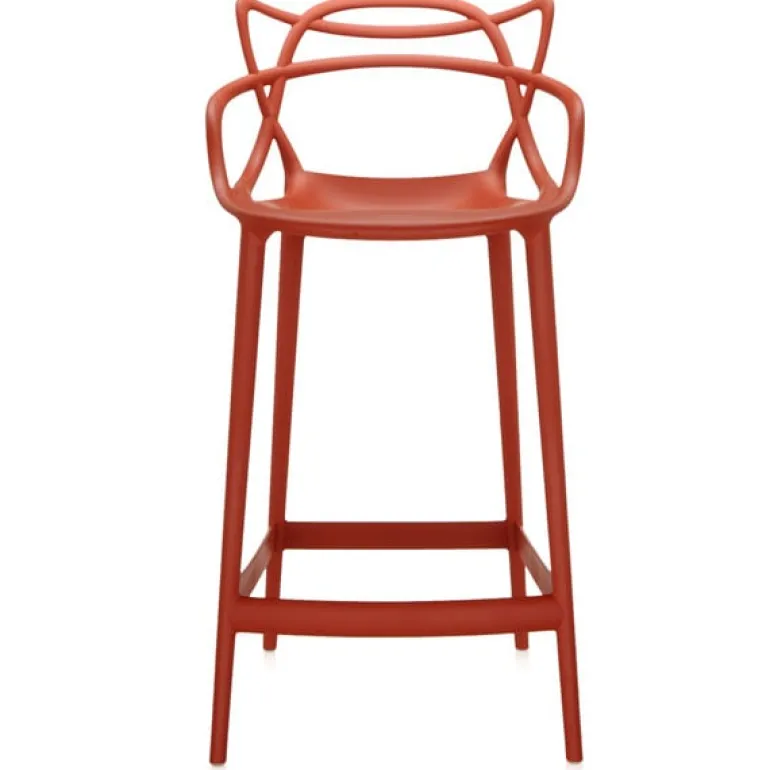 Kartell Masters stool, rust