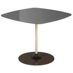 Kartell Thierry side table, 50 x 50 cm, grey