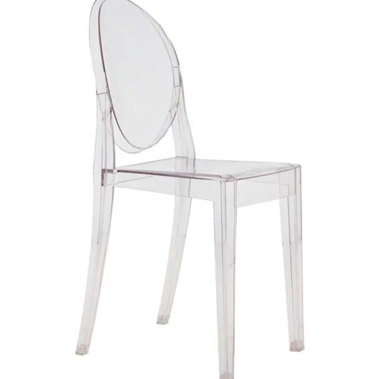 Kartell Victoria Ghost chair, clear