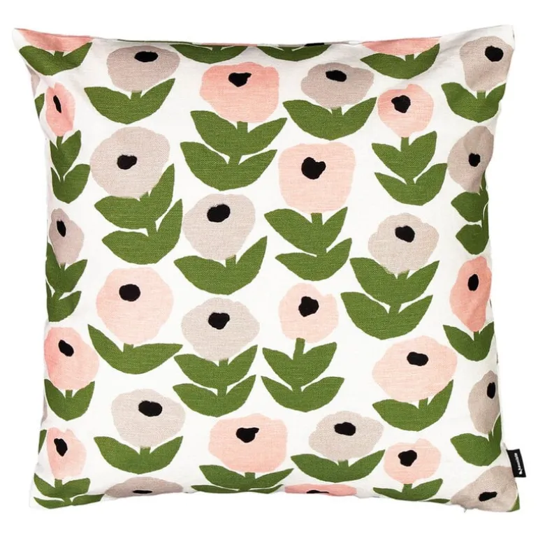 Kauniste Flora cushion cover, grey