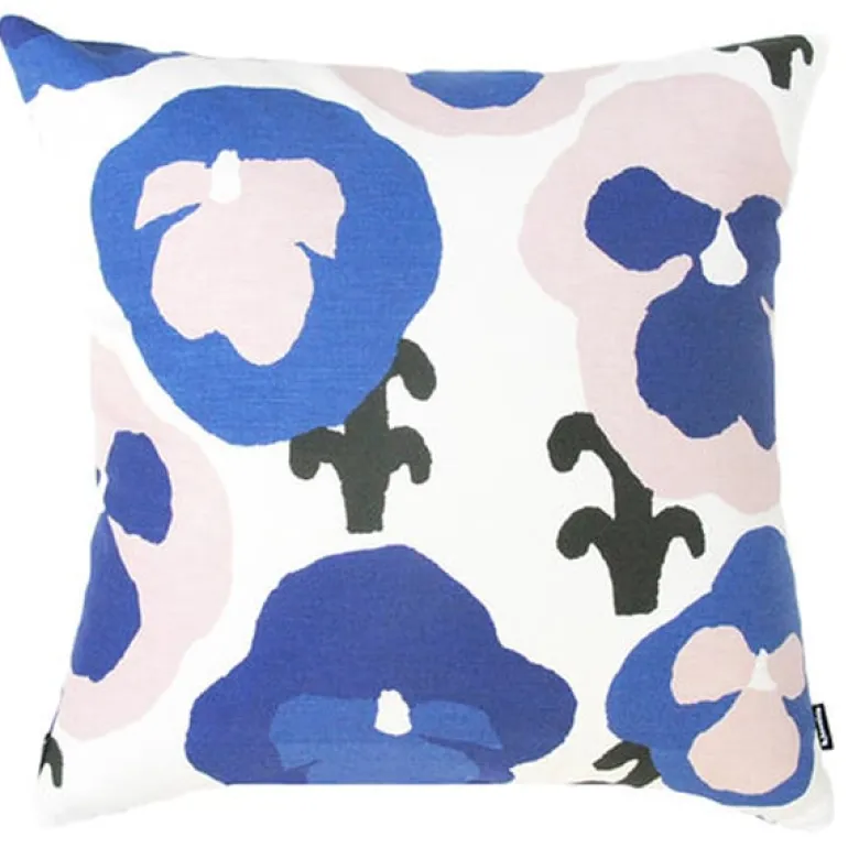Kauniste Orvokki cushion cover, blue
