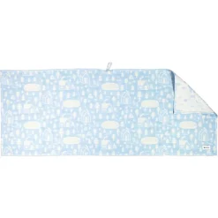 Kauniste Sauna linen runner, light blue