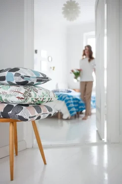 Kauniste Sokeri cushion cover, blue