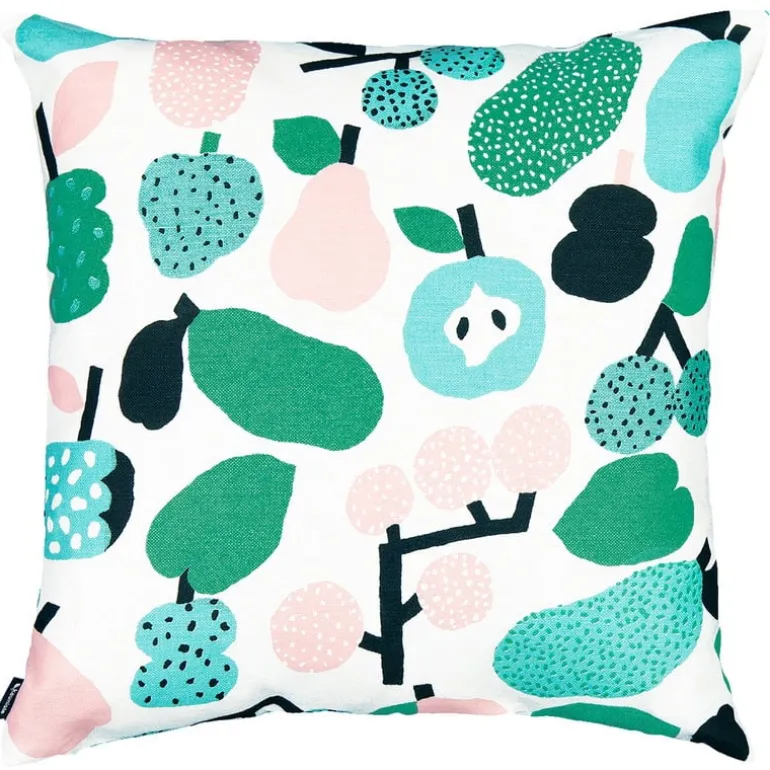 Kauniste Tutti Frutti cushion cover, light green