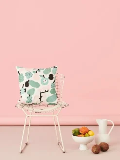 Kauniste Tutti Frutti cushion cover, light green