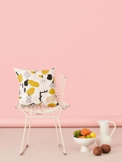 Kauniste Tutti Frutti cushion cover, olive green