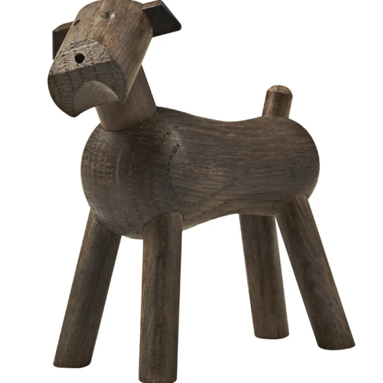 Kay Bojesen Denmark Dog Tim, dark brown