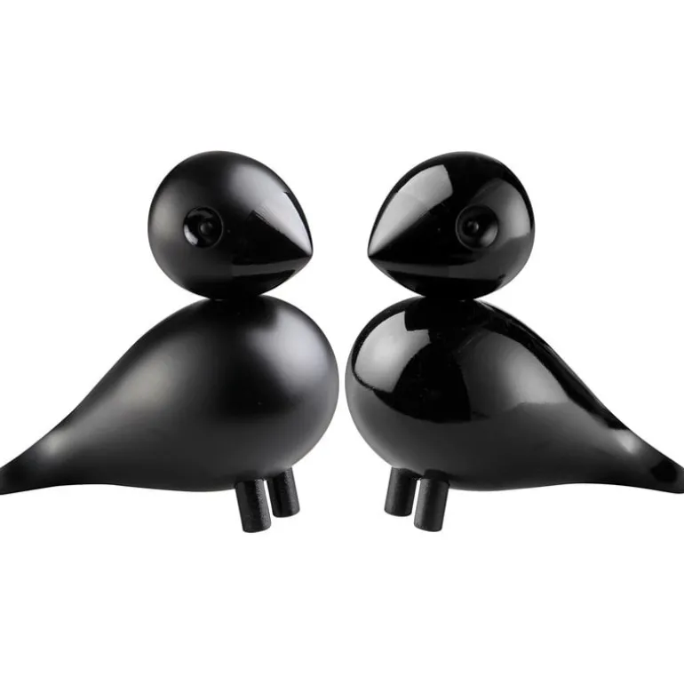 Kay Bojesen Denmark Lovebirds 2 pcs, black