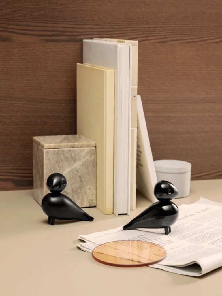 Kay Bojesen Denmark Lovebirds 2 pcs, black